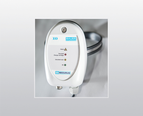 B-SECURUS filter monitoring unit